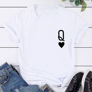 Shein Playing Card Shirt